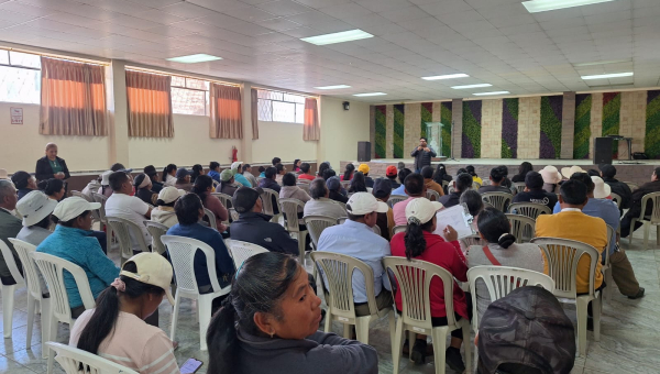 EL MINISTERIO DE AGRICULTURA Y GANADERÍA EN COORDINACIÓN CON EL GADP PICAIHUA REALIZA SOCIALIZACIÓN SOBRE TRÁMITES DE ADJUDICACIÓN DE TIERRAS